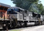 NS 7297 heads out of Glenwood Yard on train 351